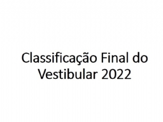 RESULTADO E CIRCULAR VESTIBULAR  2022